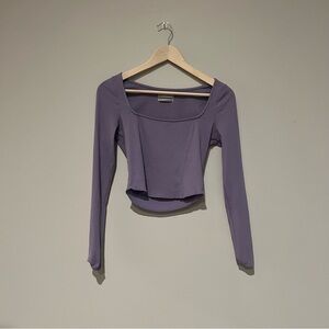Urban Outfitters Purple Crop Top
